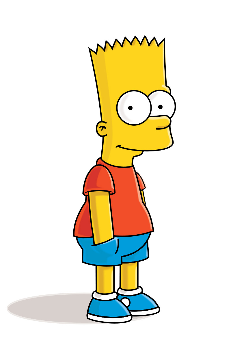 Bart Simpson Blank Template Imgflip