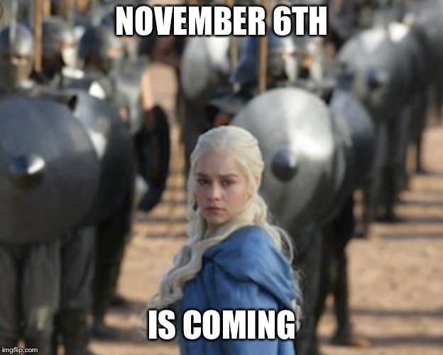 NOVEMBER 6TH; IS COMING | image tagged in women rights,brett kavanaugh,supreme court,resist | made w/ Imgflip meme maker