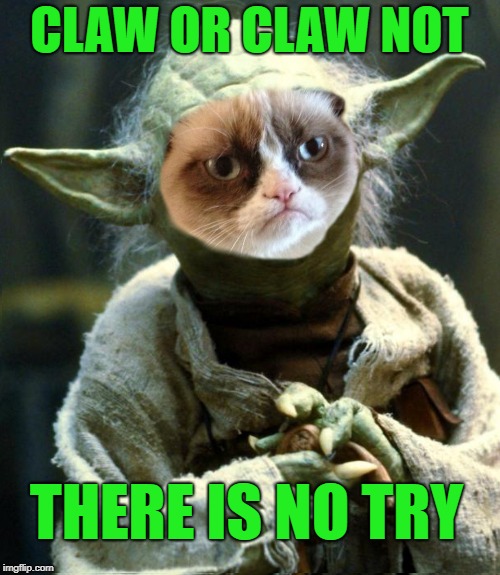 CLAW OR CLAW NOT THERE IS NO TRY | made w/ Imgflip meme maker