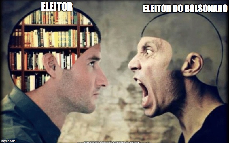 eleitor do bolsonaro | ELEITOR DO BOLSONARO; ELEITOR | image tagged in bolsonaro | made w/ Imgflip meme maker