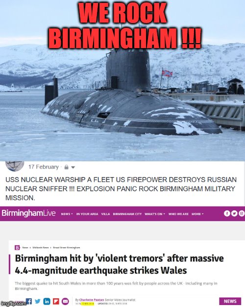 RED OCTOBER !!! | WE ROCK BIRMINGHAM !!! | image tagged in qanon,deep state,make america great again,the great awakening | made w/ Imgflip meme maker