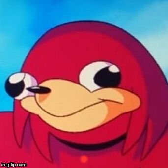 Ugandan Knuckles | . | image tagged in ugandan knuckles | made w/ Imgflip meme maker