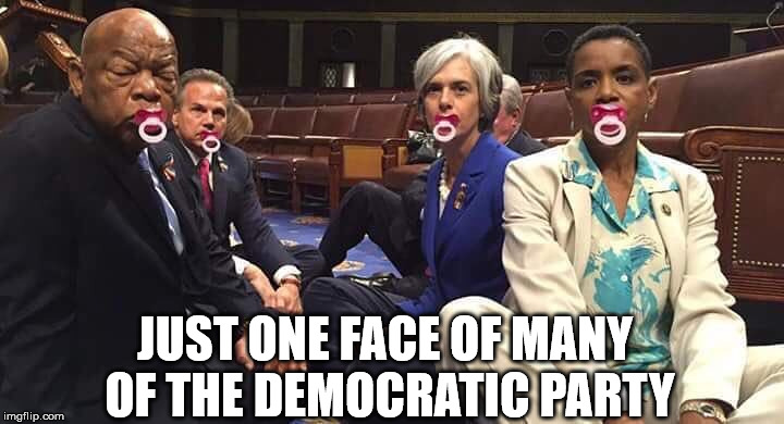 JUST ONE FACE OF MANY OF THE DEMOCRATIC PARTY | made w/ Imgflip meme maker