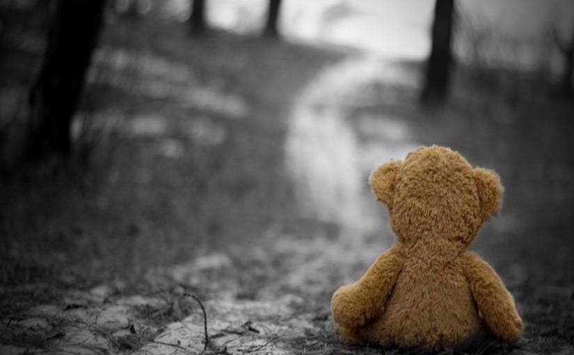 Loneliness Teddy Bear Blank Meme Template
