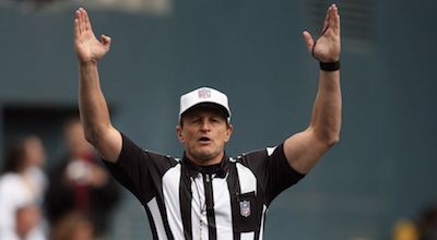 High Quality Referee Touchdown Blank Meme Template