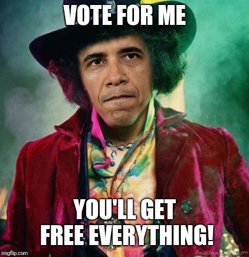 VOTE FOR ME YOU'LL GET FREE EVERYTHING! | made w/ Imgflip meme maker