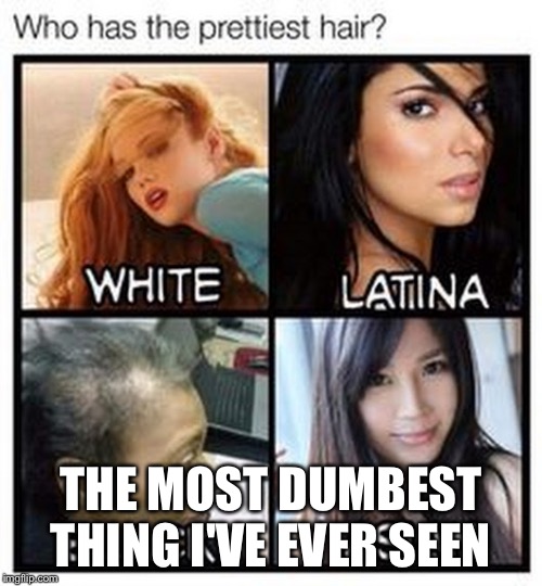 THE MOST DUMBEST THING I'VE EVER SEEN | image tagged in no racism,black girl | made w/ Imgflip meme maker