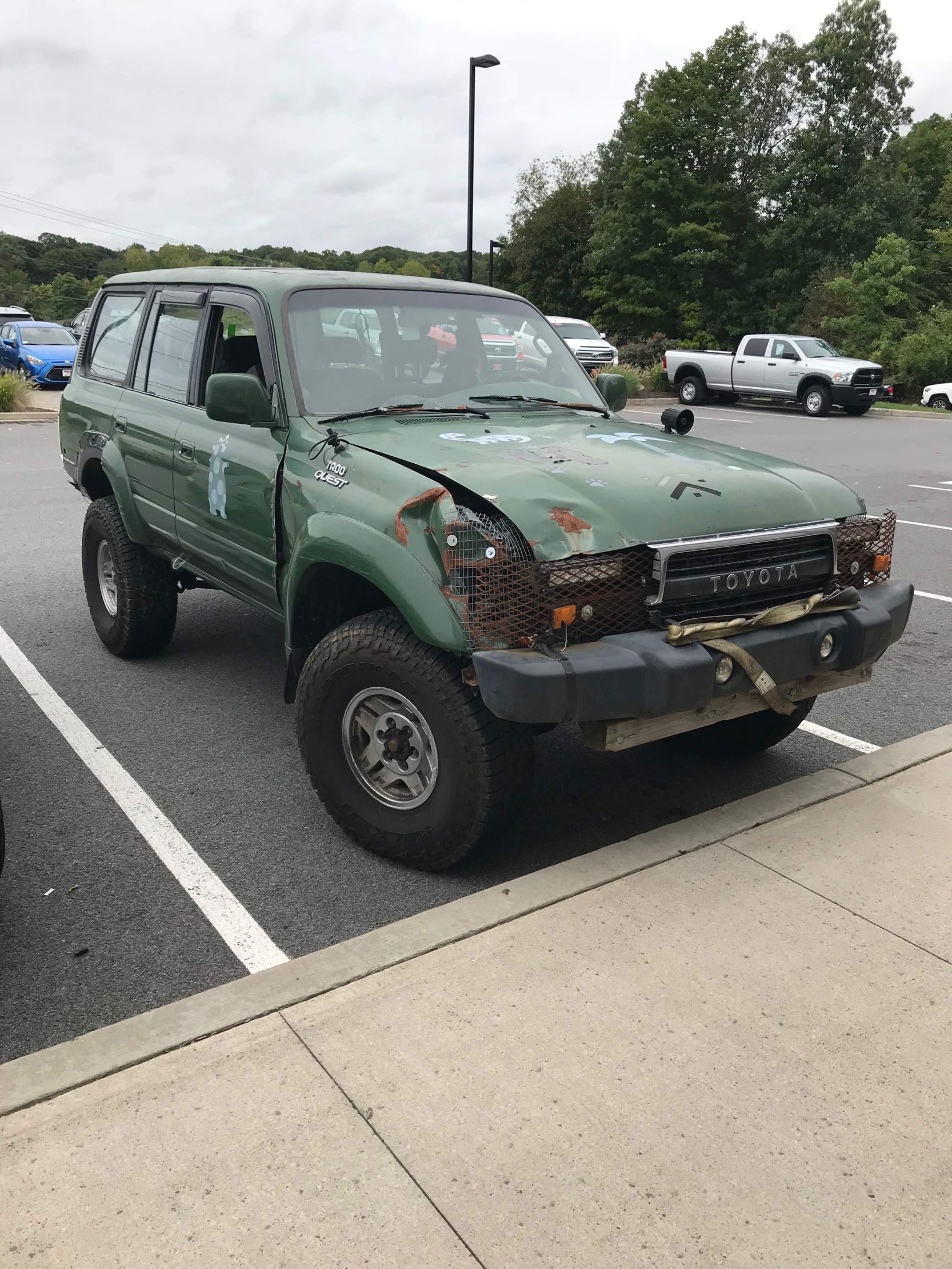 Toyota Landcruiser Blank Meme Template