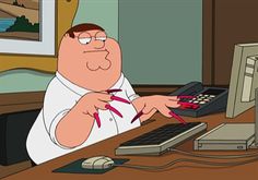 Peter griffin nails Blank Meme Template