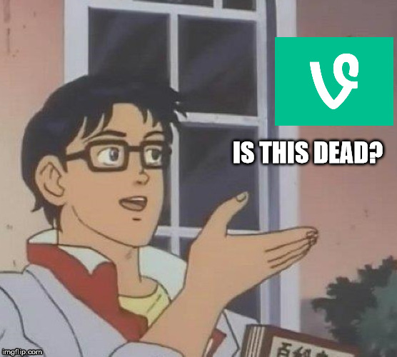 Is This A Pigeon Meme | IS THIS DEAD? | image tagged in memes,is this a pigeon | made w/ Imgflip meme maker