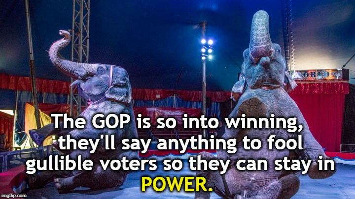 Free trade, a balanced budget, national security, law and order - Trump's sold them all out. | The GOP is so into winning, they'll say anything to fool gullible voters so they can stay in; POWER. | image tagged in gop,republicans,winning,fool,voters,power | made w/ Imgflip meme maker