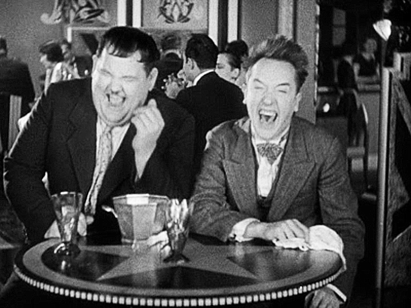 Laurel & Hardy in BLOTTO Blank Meme Template