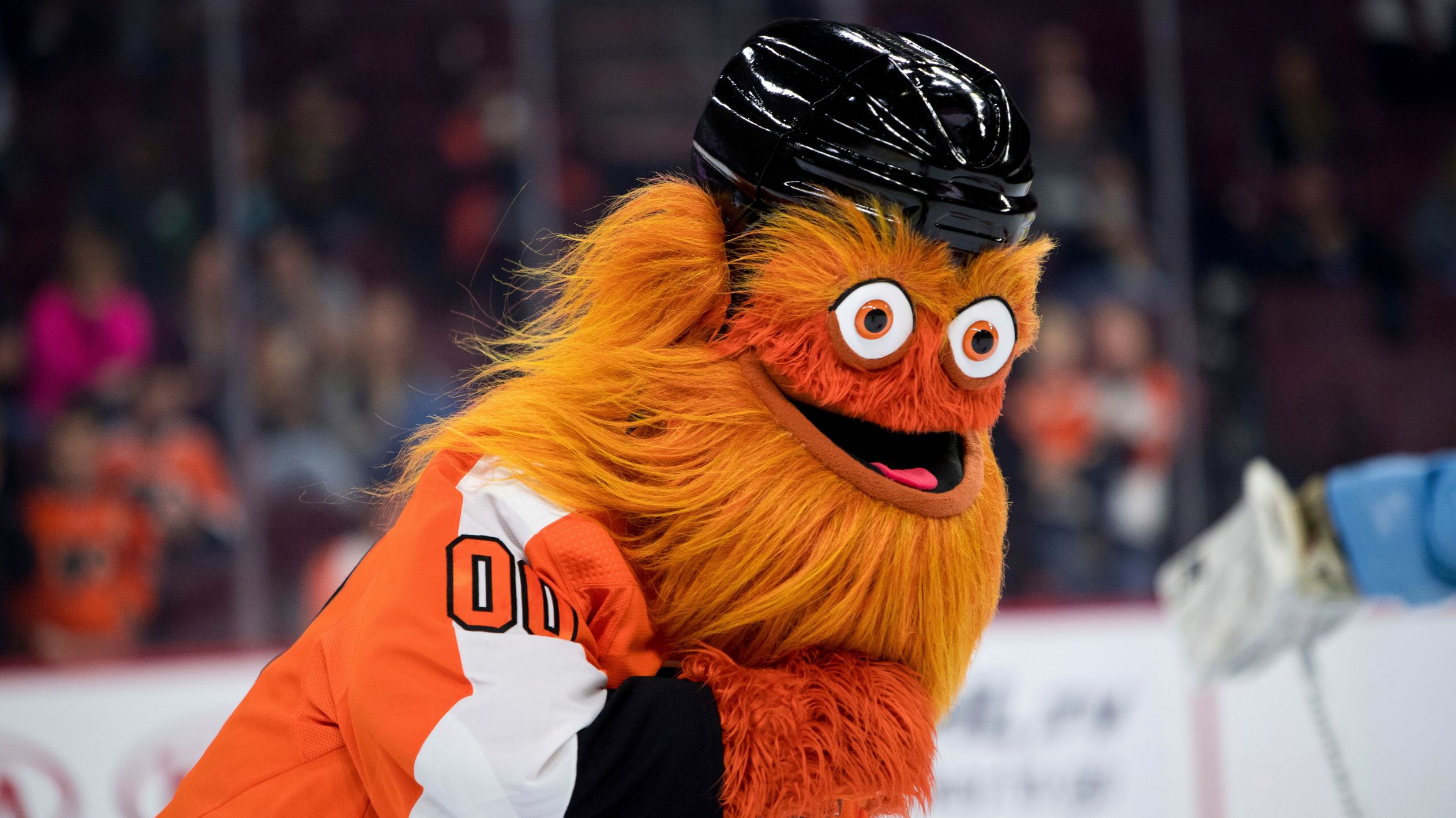 Gritty the Friendly Mascot Blank Meme Template