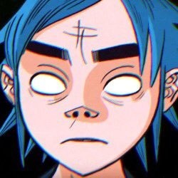 not a meme just a quick 2D appreciation post because i fckin love this binch | . | image tagged in 2d,gorillaz | made w/ Imgflip meme maker
