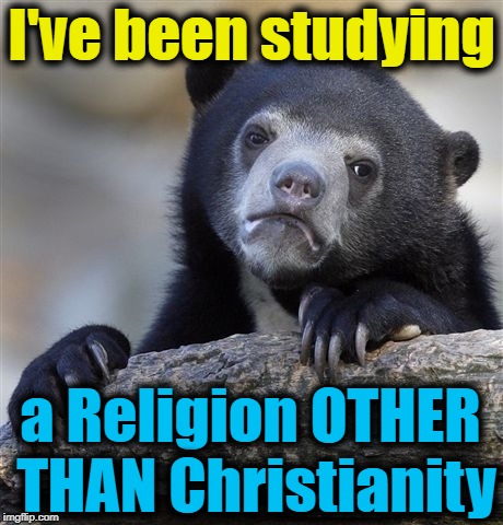 It's "THE BAHA'I FAITH" and It's absolutely incredible! | I've been studying; a Religion OTHER THAN Christianity | image tagged in i still love and adore jesus | made w/ Imgflip meme maker