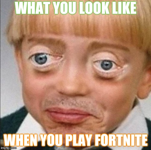 What You Look Like When XX | WHAT YOU LOOK LIKE; WHEN YOU PLAY FORTNITE | image tagged in what you look like when you xx,fortnite,fortnite meme | made w/ Imgflip meme maker