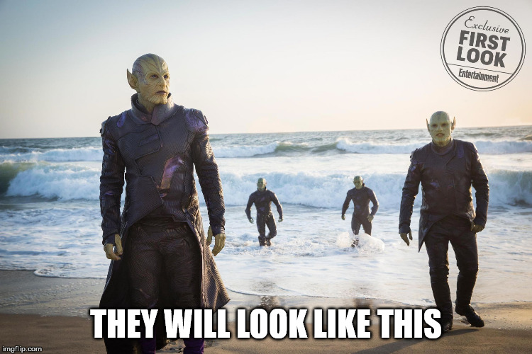 THEY WILL LOOK LIKE THIS | image tagged in skrulls | made w/ Imgflip meme maker