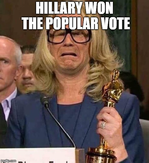 #BELIEVEWOMEN | HILLARY WON THE POPULAR VOTE | image tagged in believewomen | made w/ Imgflip meme maker