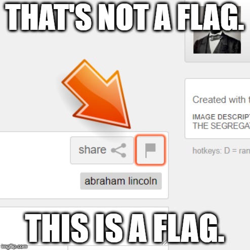 THAT'S NOT A FLAG. THIS IS A FLAG. | made w/ Imgflip meme maker