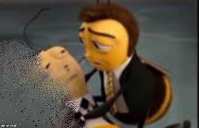 barry not bee feeling good | image tagged in thanos,i dont feel so good,bee movie,thanos car | made w/ Imgflip meme maker