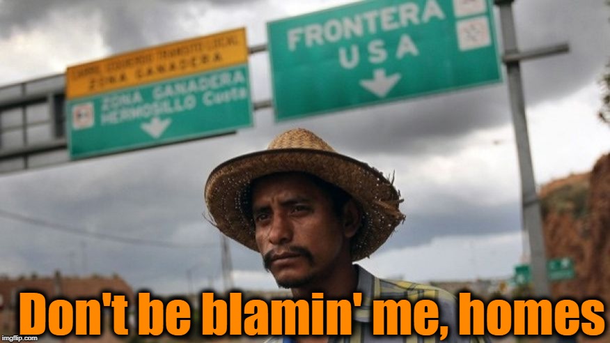 Don't be blamin' me, homes | made w/ Imgflip meme maker