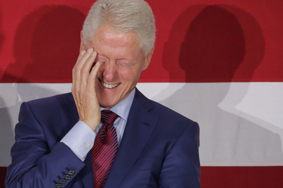 Bill Clinton Laughing Blank Meme Template