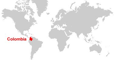 Colombia países donde Blank Meme Template