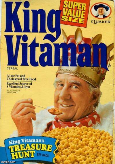 King vitamin  | . | image tagged in king vitamin | made w/ Imgflip meme maker