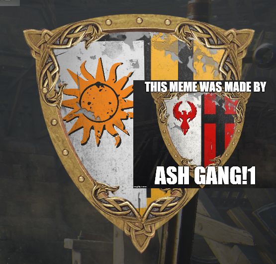 ash gang Blank Meme Template