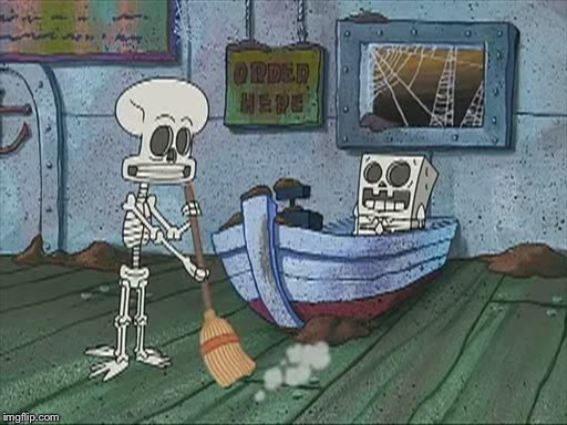 Spongebob skeleton | image tagged in spongebob skeleton | made w/ Imgflip meme maker