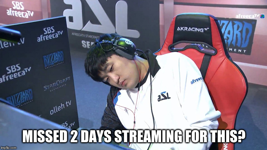 Flash sleeping | MISSED 2 DAYS STREAMING FOR THIS? | image tagged in flash sleeping | made w/ Imgflip meme maker