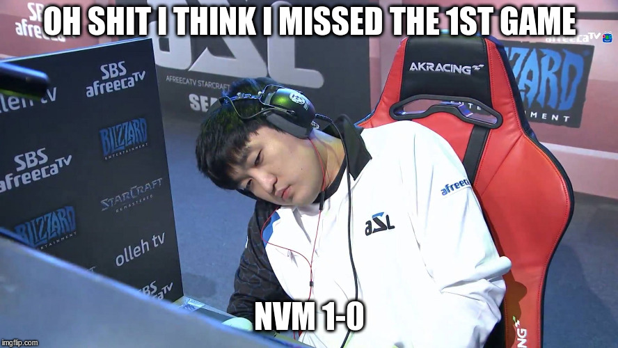 Flash sleeping | OH SHIT I THINK I MISSED THE 1ST GAME; NVM 1-0 | image tagged in flash sleeping | made w/ Imgflip meme maker