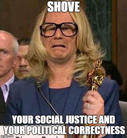 #BELIEVEWOMEN | SHOVE; YOUR SOCIAL JUSTICE AND YOUR POLITICAL CORRECTNESS | image tagged in believewomen | made w/ Imgflip meme maker