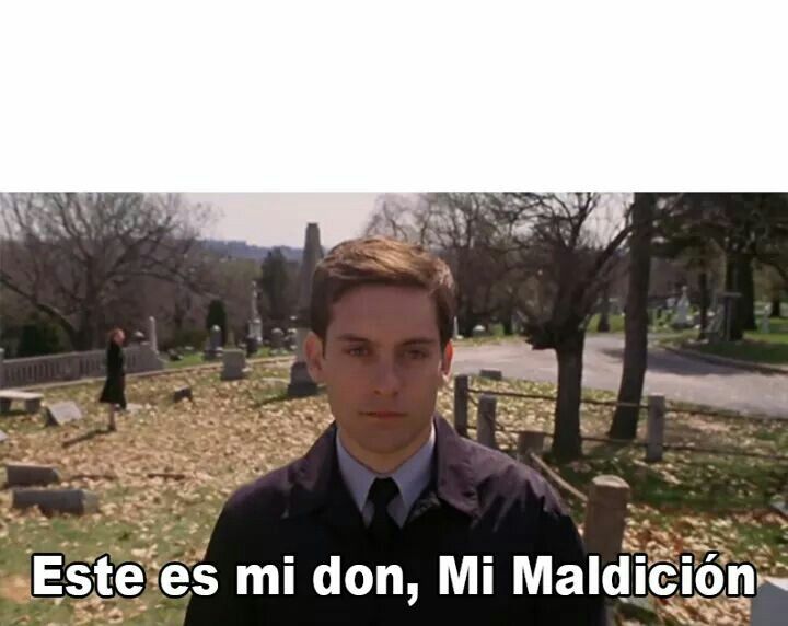 Mi don Mi maldicion Blank Meme Template