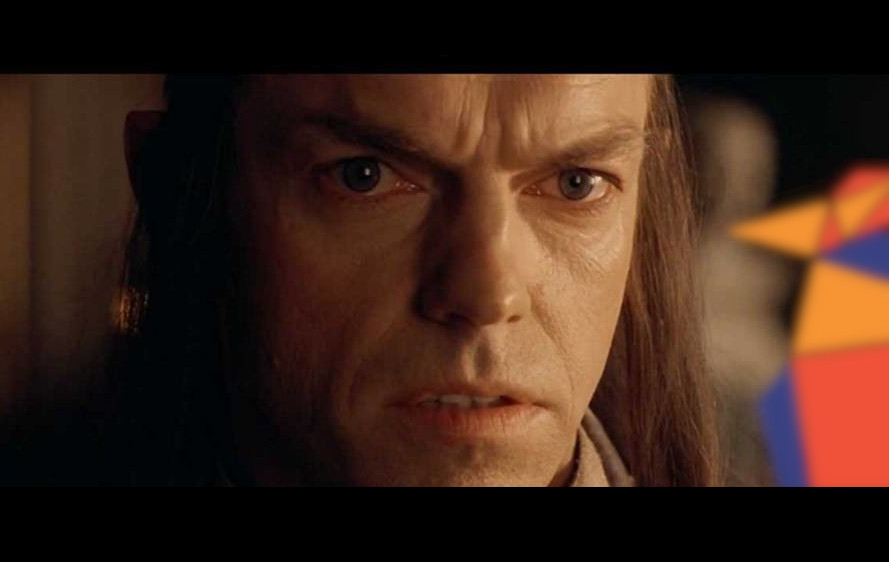 elrond was there Blank Meme Template
