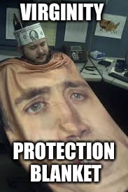 If your worried about your daughter . Give this to her | VIRGINITY; PROTECTION BLANKET | image tagged in nicholas cage | made w/ Imgflip meme maker