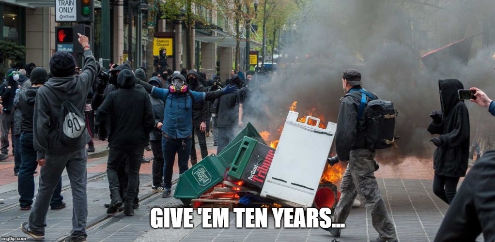 GIVE 'EM TEN YEARS... | made w/ Imgflip meme maker