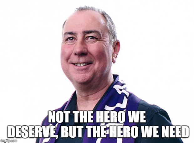 NOT THE HERO WE DESERVE, BUT THE HERO WE NEED | made w/ Imgflip meme maker