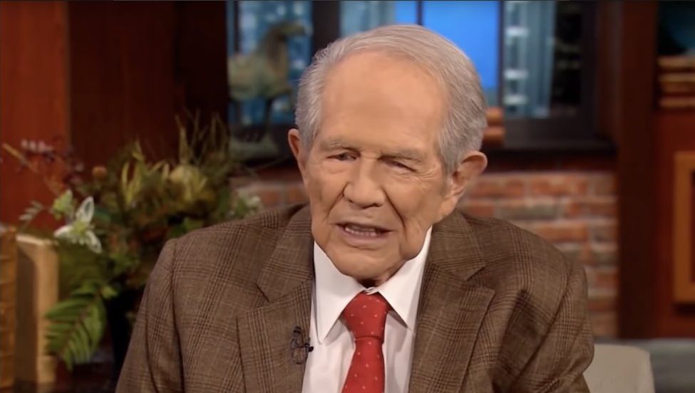High Quality Pat Robertson Blank Meme Template