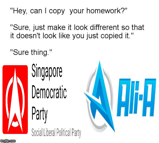 dun dun dun dun dun dun dun dun dun dun dun | image tagged in ali a,democrats,singapore,"hey can i copy your homework?" | made w/ Imgflip meme maker