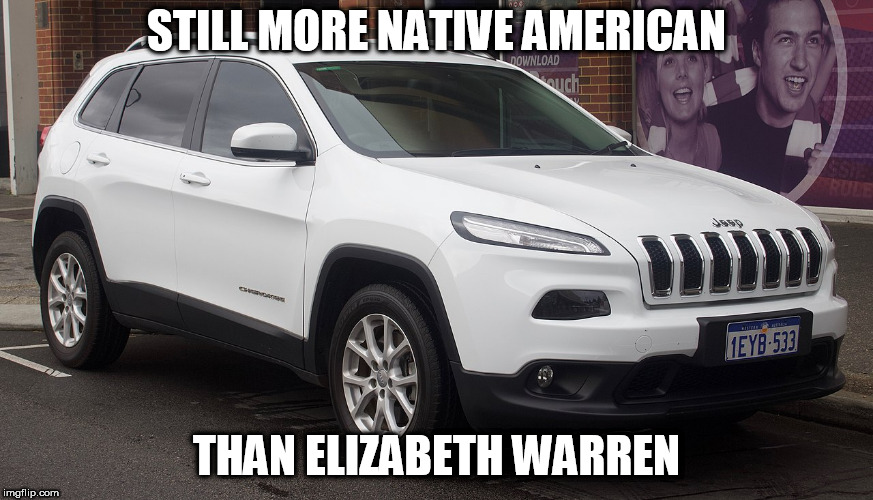 Real Cherokee  | STILL MORE NATIVE AMERICAN; THAN ELIZABETH WARREN | image tagged in elizabeth warren,1/1024 | made w/ Imgflip meme maker