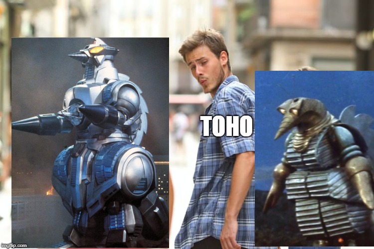 Distracted Boyfriend Meme | TOHO | image tagged in memes,distracted boyfriend | made w/ Imgflip meme maker