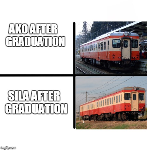 Blank Starter Pack | AKO AFTER 
GRADUATION; SILA AFTER 
GRADUATION | image tagged in memes,blank starter pack | made w/ Imgflip meme maker