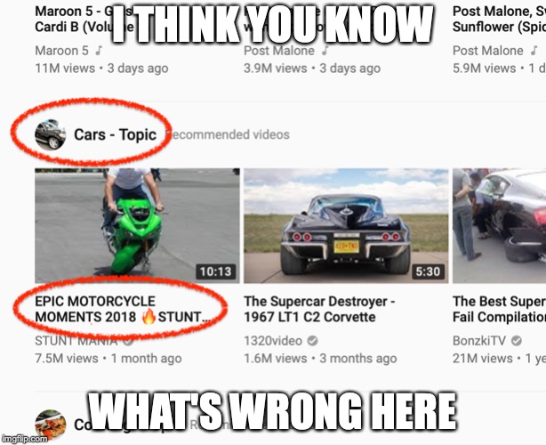 The good ol' YouTube community | I THINK YOU KNOW; WHAT'S WRONG HERE | image tagged in memes,funny,youtube,contradiction | made w/ Imgflip meme maker