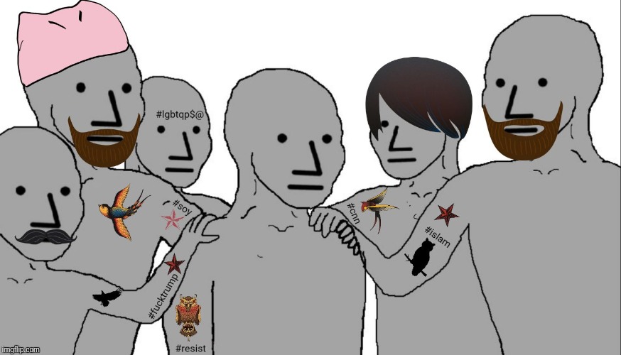 image tagged in npc | made w/ Imgflip meme maker