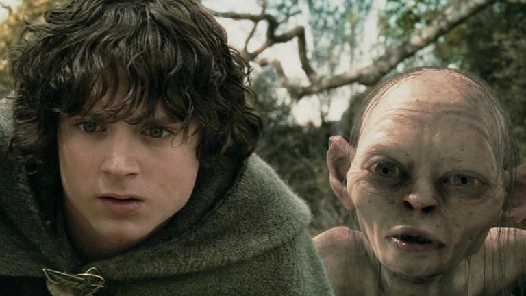 Frodo and Smeagol confusion Blank Meme Template