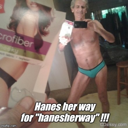 Hanes her way for "hanesherway" !!! | made w/ Imgflip meme maker