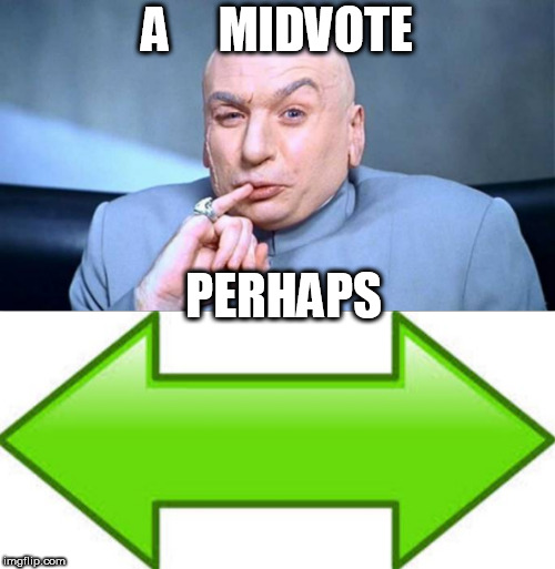 A     MIDVOTE PERHAPS | made w/ Imgflip meme maker