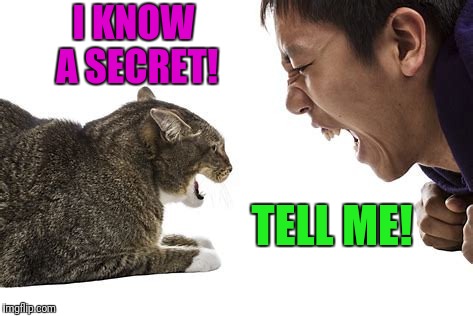 I KNOW A SECRET! TELL ME! | made w/ Imgflip meme maker