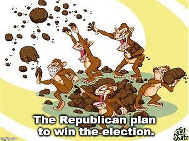 The Republican plan to win the election. | image tagged in republican,election | made w/ Imgflip meme maker